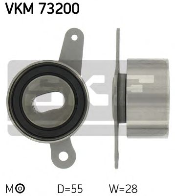 VKM 73200 SKF Ролик модуля натягувача ременя1